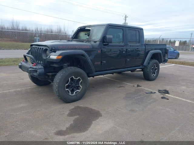 12465796 :رقم المزاد ، 1C6JJTBG0ML549092 vin ، 2021 Jeep Gladiator Rubicon مزاد بيع
