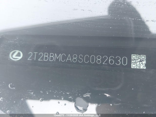2T2BBMCA8SC082630 Lexus Rx Rx 350h