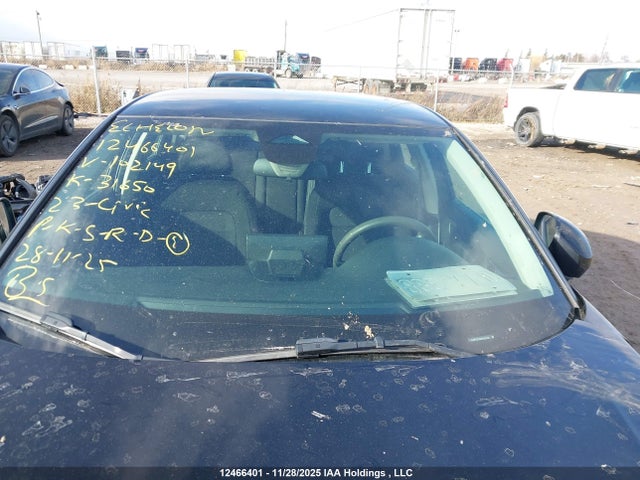12466401 :رقم المزاد ، 2HGFE2F26PH102149 vin ، 2023 Honda Civic Lx/lx-b مزاد بيع