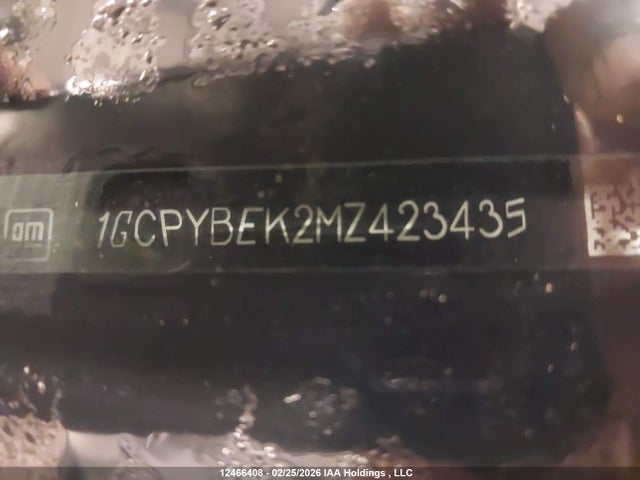1GCPYBEK2MZ423435 Chevrolet Silverado K1500 Custom