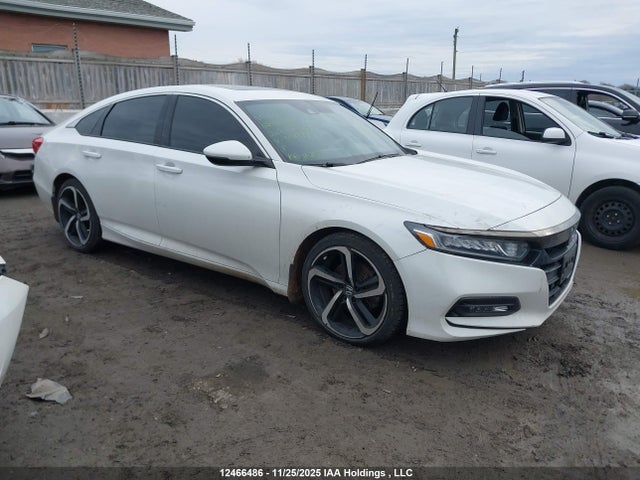 12466486 :رقم المزاد ، 1HGCV1F31JA811437 vin ، 2018 Honda Accord Sport مزاد بيع