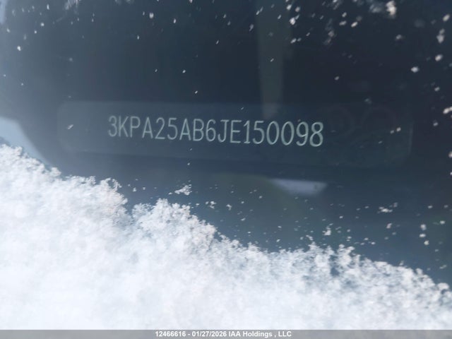 3KPA25AB6JE150098 KIA Rio
