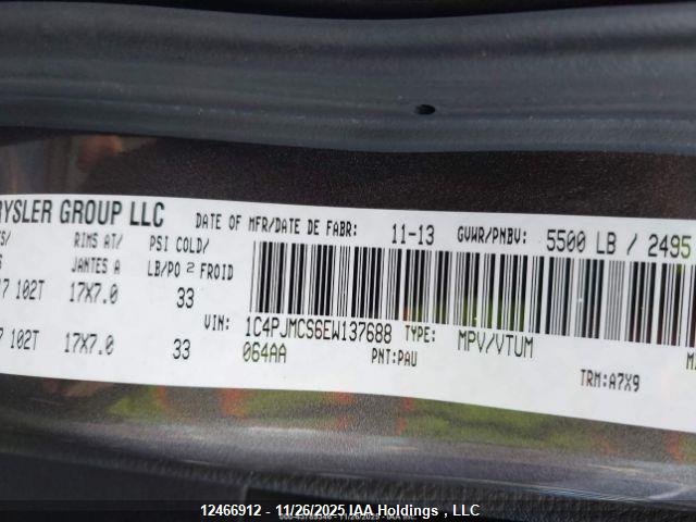 Jeep Cherokee Latitude 2014 1C4PJMCS6EW137688 Image 10