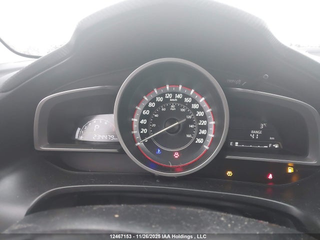 12467153 :رقم المزاد ، 3MZBM1V74FM198738 vin ، 2015 Mazda Mazda3 مزاد بيع