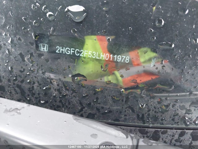 Honda Civic 2020 2HGFC2F53LH011978 Image 19