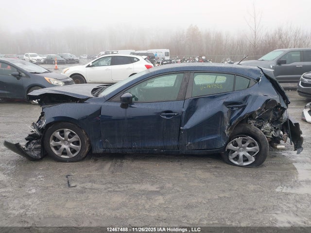 12467488 :رقم المزاد ، 3MZBM1K75FM161928 vin ، 2015 Mazda Mazda3 Gx مزاد بيع