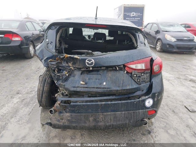 12467488 :رقم المزاد ، 3MZBM1K75FM161928 vin ، 2015 Mazda Mazda3 Gx مزاد بيع