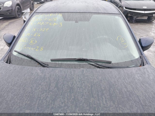 12467488 :رقم المزاد ، 3MZBM1K75FM161928 vin ، 2015 Mazda Mazda3 Gx مزاد بيع