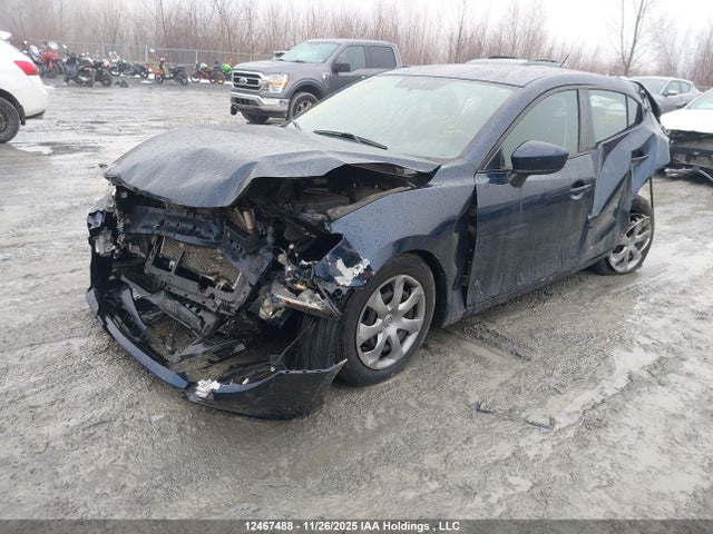 12467488 :رقم المزاد ، 3MZBM1K75FM161928 vin ، 2015 Mazda Mazda3 Gx مزاد بيع