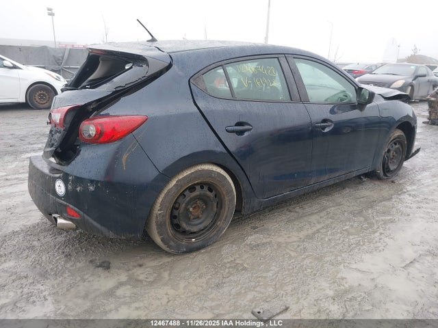 12467488 :رقم المزاد ، 3MZBM1K75FM161928 vin ، 2015 Mazda Mazda3 Gx مزاد بيع