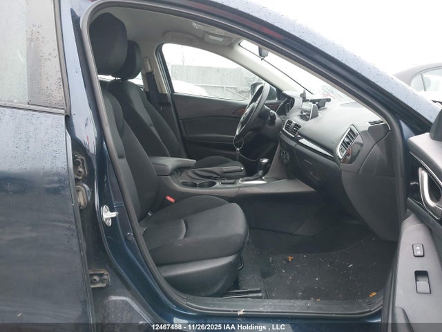 12467488 :رقم المزاد ، 3MZBM1K75FM161928 vin ، 2015 Mazda Mazda3 Gx مزاد بيع