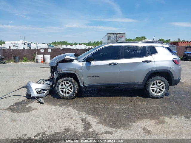 2019 Jeep Compass Sport მანქანა იყიდება აუქციონზე, vin: 3C4NJDABXKT776278, აუქციონის ნომერი: 12467520
