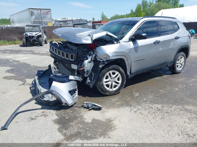 2019 Jeep Compass Sport მანქანა იყიდება აუქციონზე, vin: 3C4NJDABXKT776278, აუქციონის ნომერი: 12467520