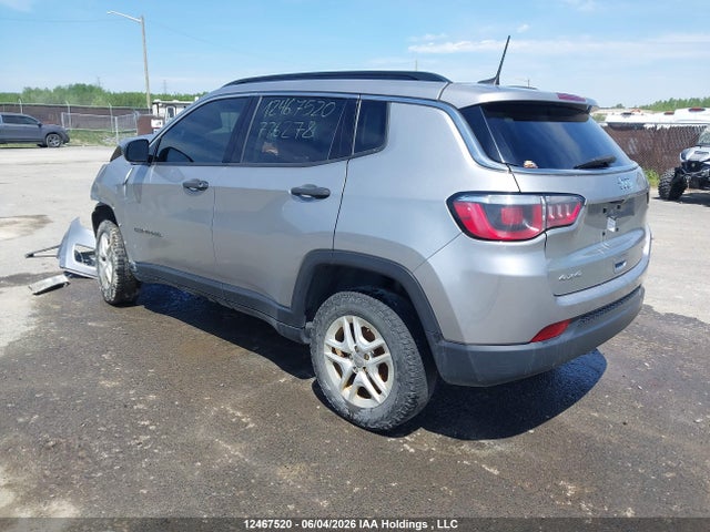 2019 Jeep Compass Sport მანქანა იყიდება აუქციონზე, vin: 3C4NJDABXKT776278, აუქციონის ნომერი: 12467520