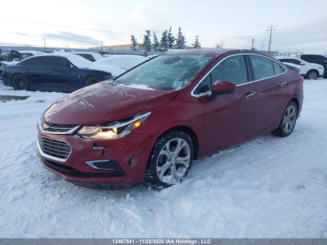 12467541 :رقم المزاد ، 1G1BF5SM7H7208070 vin ، 2017 Chevrolet Cruze Premier Auto مزاد بيع