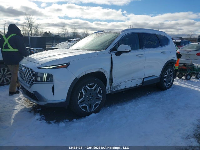 12468138 :رقم المزاد ، KM8S7DA23NU042265 vin ، 2022 Hyundai Santa Fe Luxury Plug-in Hybrid Awd مزاد بيع