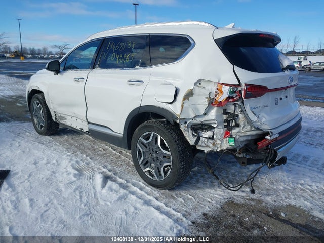 12468138 :رقم المزاد ، KM8S7DA23NU042265 vin ، 2022 Hyundai Santa Fe Luxury Plug-in Hybrid Awd مزاد بيع