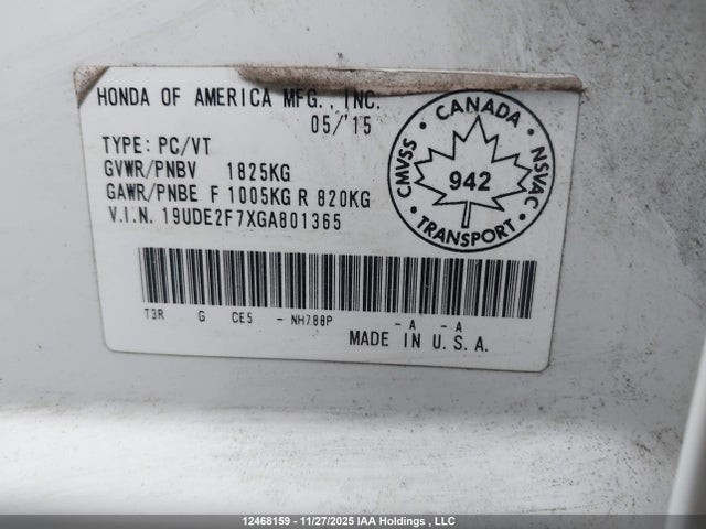19UDE2F7XGA801365 Acura Ilx Premium Package/tech Package