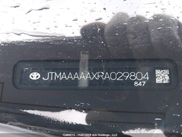 JTMAAAAAXRA029804 Toyota Bz4x Xle/limited