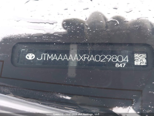 JTMAAAAAXRA029804 Toyota Bz4x Xle/limited
