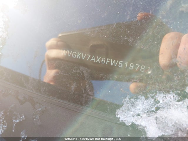 WVGKV7AX6FW519781 Volkswagen TIGUAN S