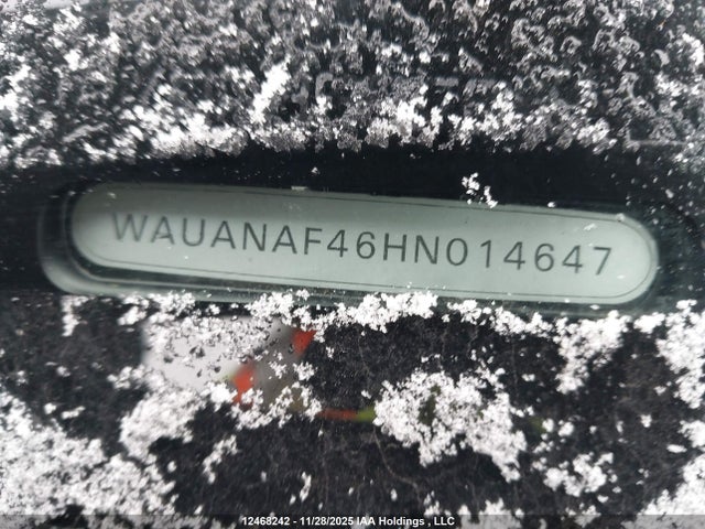 WAUANAF46HN014647 Audi A4