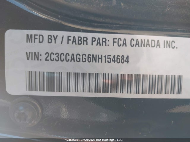 2022 Chrysler 300 S Awd მანქანა იყიდება აუქციონზე, vin: 2C3CCAGG6NH154684, აუქციონის ნომერი: 12468605