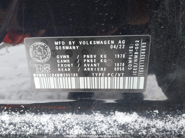 WVWR87CD4NW205185 Volkswagen GTI SE