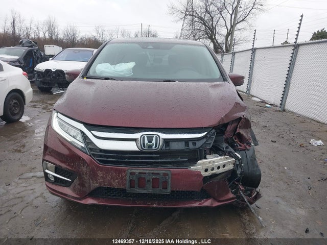 2020 Honda Odyssey Touring მანქანა იყიდება აუქციონზე, vin: 5FNRL6H85LB503914, აუქციონის ნომერი: 12469357