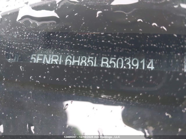2020 Honda Odyssey Touring მანქანა იყიდება აუქციონზე, vin: 5FNRL6H85LB503914, აუქციონის ნომერი: 12469357