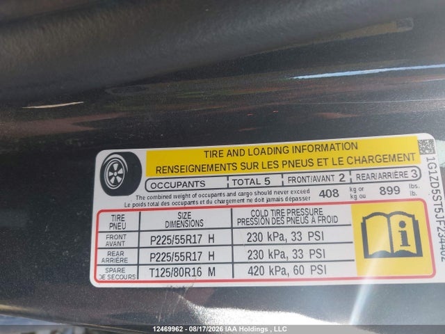 Aukcja sprzedaży 2018 Chevrolet Malibu Lt, vin: 1G1ZD5ST5JF234402, numer aukcji: 12469962