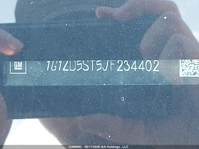 Aukcja sprzedaży 2018 Chevrolet Malibu Lt, vin: 1G1ZD5ST5JF234402, numer aukcji: 12469962