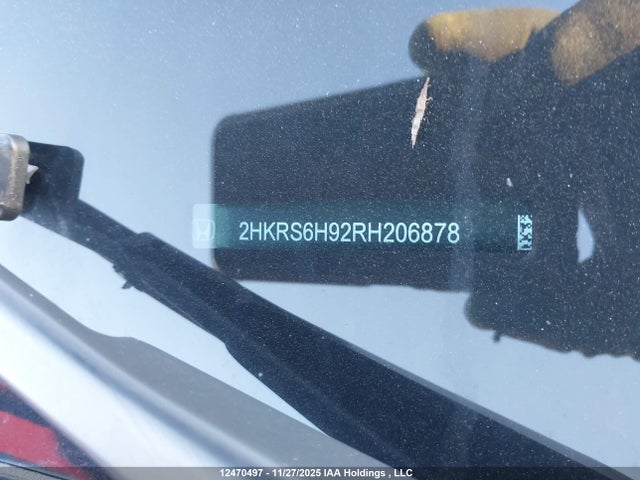 2HKRS6H92RH206878 Honda Cr-v Touring Hybrid