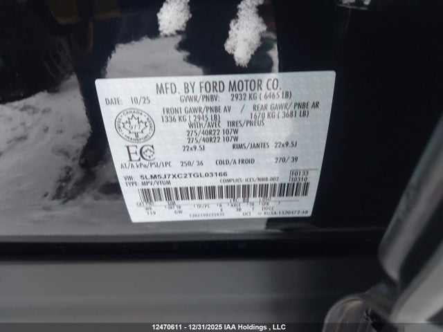 Lincoln Aviator 2026 5LM5J7XC2TGL03166 Image 9