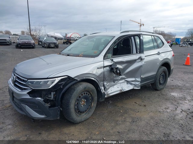 12470641 :رقم المزاد ، 3VVFB7AX7RM064427 vin ، 2024 Volkswagen Tiguan Trendline مزاد بيع