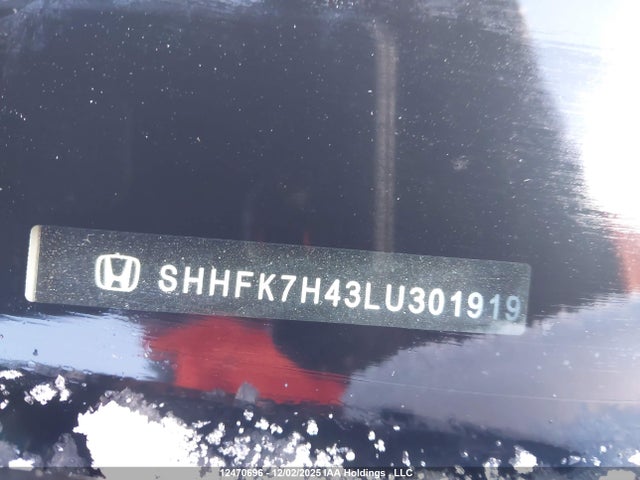 Honda l15ba 2020 SHHFK7H43LU301919 Image 19