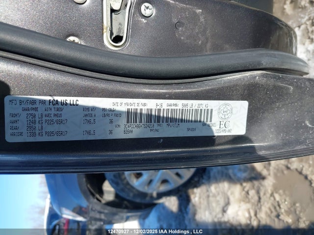 12470927 :رقم المزاد ، 3C4PDCAB6HT524210 vin ، 2017 Dodge Journey Cvp/se مزاد بيع