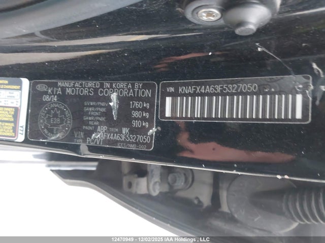 Aukcja sprzedaży 2015 Kia Forte Lx, vin: KNAFX4A63F5327050, numer aukcji: 12470949
