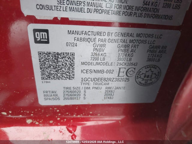 1GCUDEE82RZ382025 Chevrolet Silverado 1500