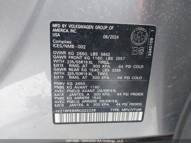 1V21RPE86RC022239 Volkswagen ID.4 PRO S