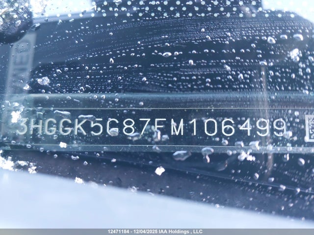 3HGGK5G87FM106499 Honda Fit Ex/exl