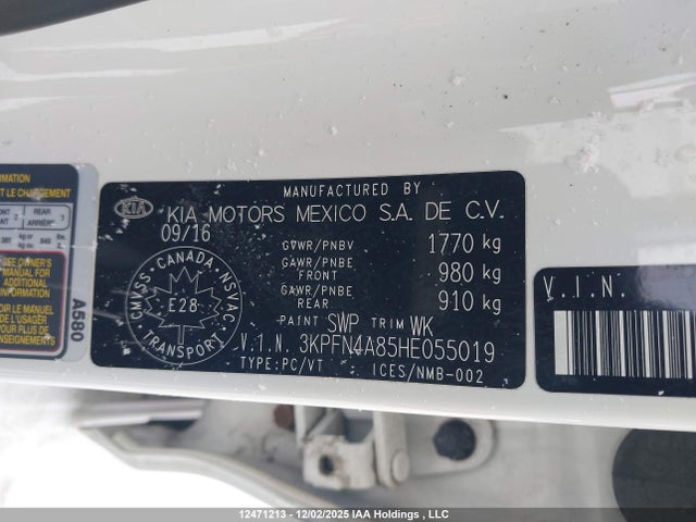KIA Forte 2017 3KPFN4A85HE055019 Image 9