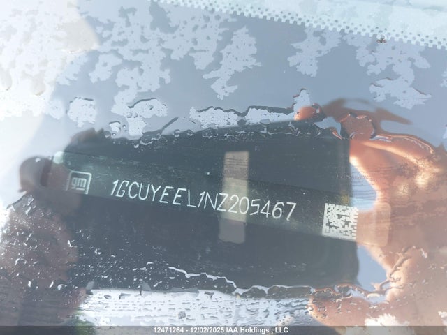 1GCUYEEL1NZ205467 Chevrolet Silverado Ltd K1500 Rst