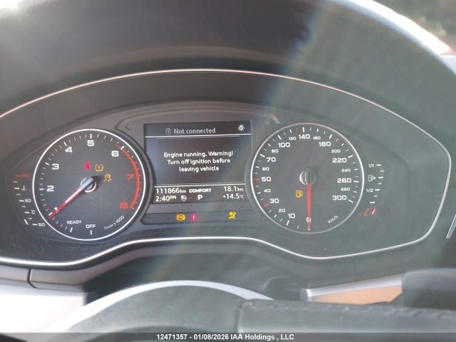 Auction sale of the 2017 Audi A4 2.0t Komfort, vin: WAUANAF46HN013336, lot number: 12471357