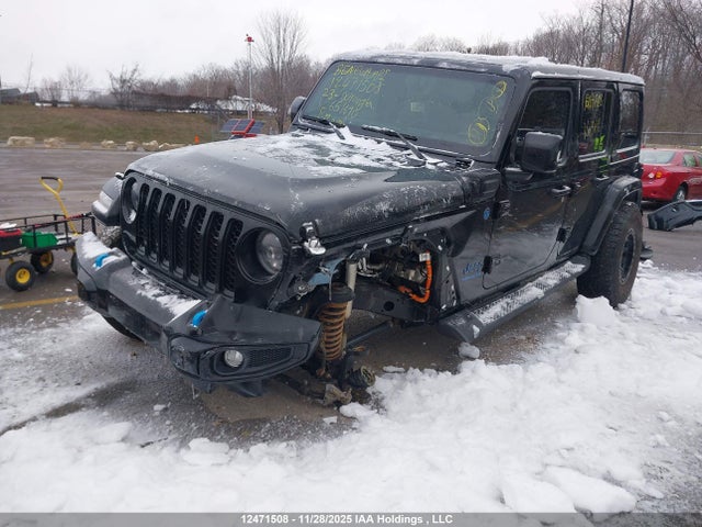 Продажа на аукционе авто 2023 Jeep Wrangler 4xe 4-door High Altitude, vin: 1C4JJXP60PW651690, номер лота: 12471508