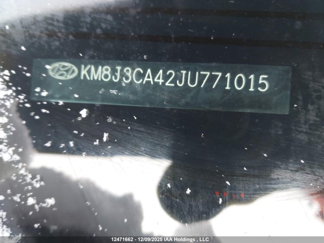 KM8J3CA42JU771015 Hyundai Tucson Limited/sport And Eco/se