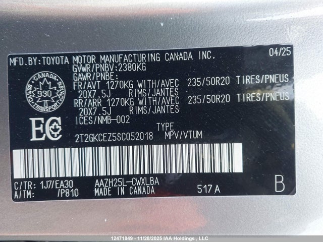 2T2GKCEZ5SC052018 Lexus Nx 350h 350h