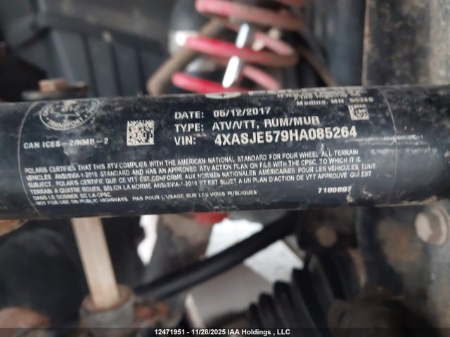 4XASJE579HA085264 Polaris Sportsman Touring 570 Sp