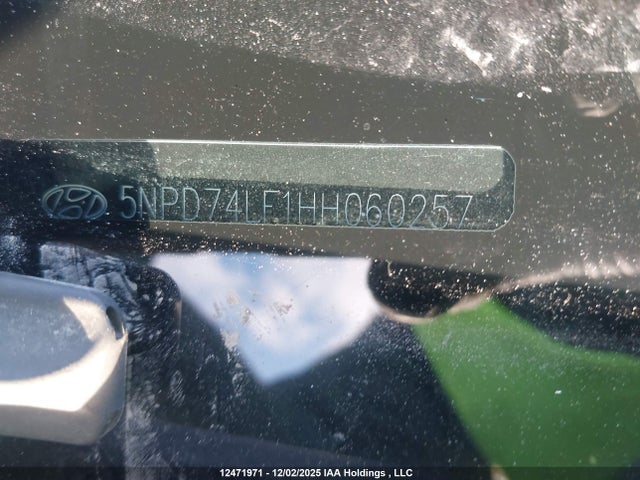 5NPD74LF1HH060257 Hyundai Elantra