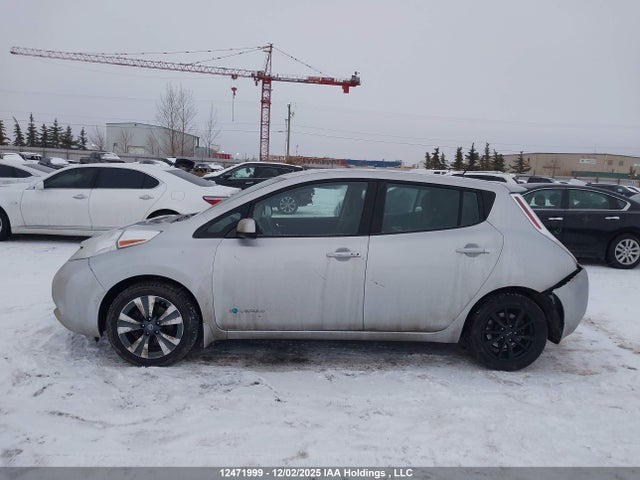 12471999 :رقم المزاد ، 1N4BZ0CP1HC306681 vin ، 2017 Nissan Leaf S/sv/sl مزاد بيع